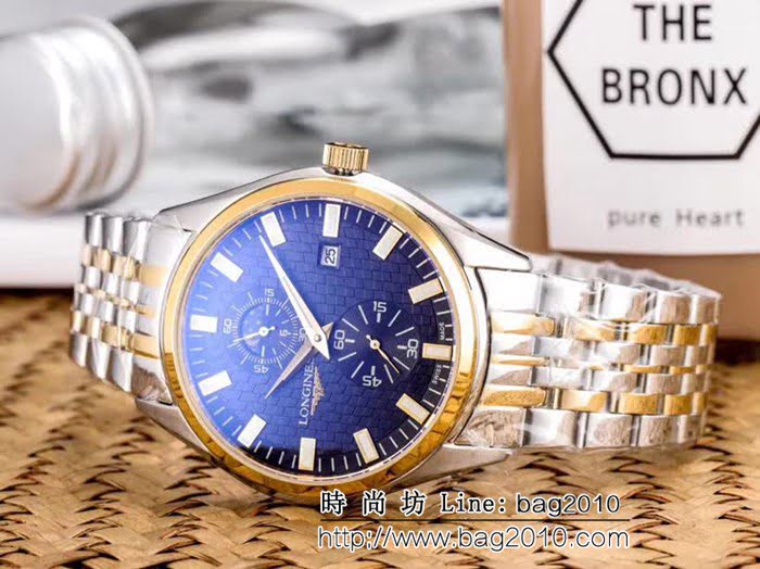 LONGINES浪琴 四針分離 全自動機械機精品男士腕表 WSS2220